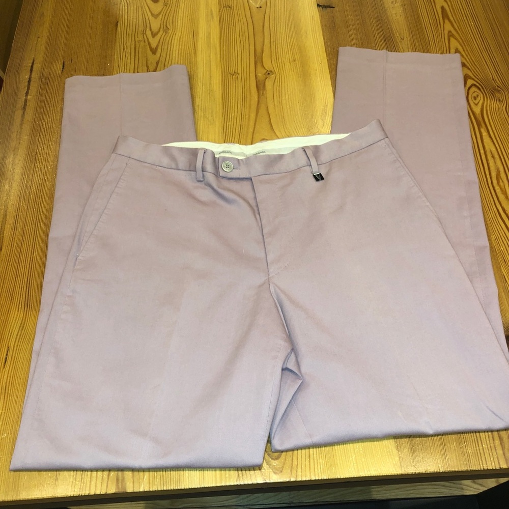 Mens Versace Dress Trousers Lilac Size IT 54 US 36